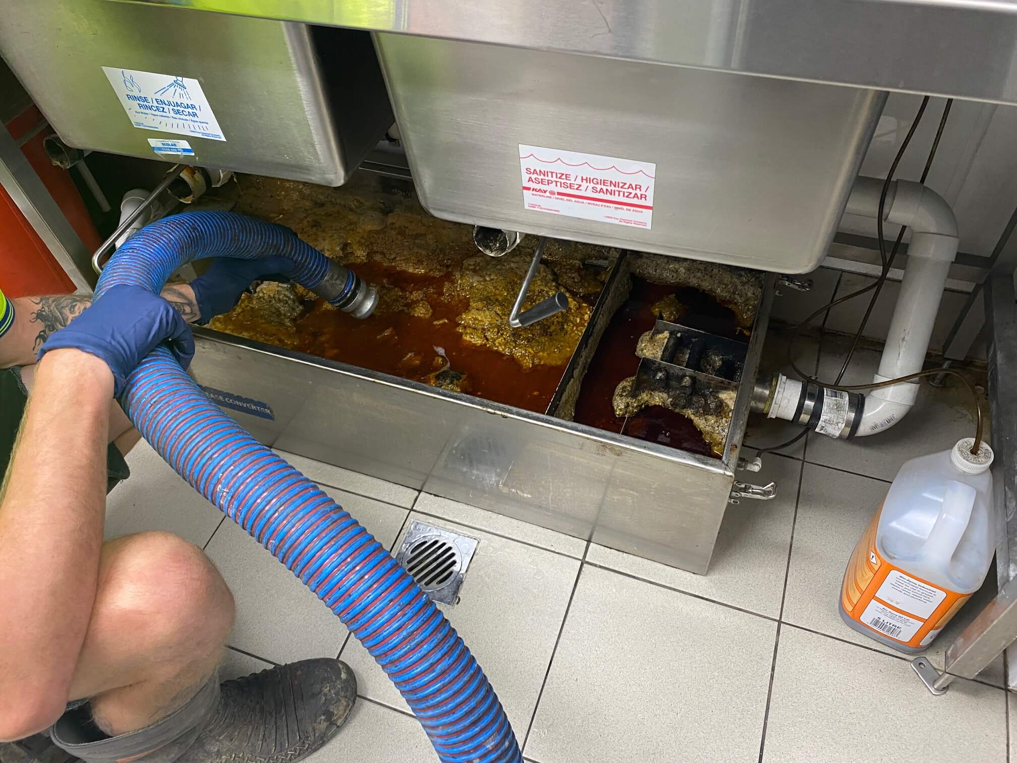 Grease Trap Cleaning in Bullard